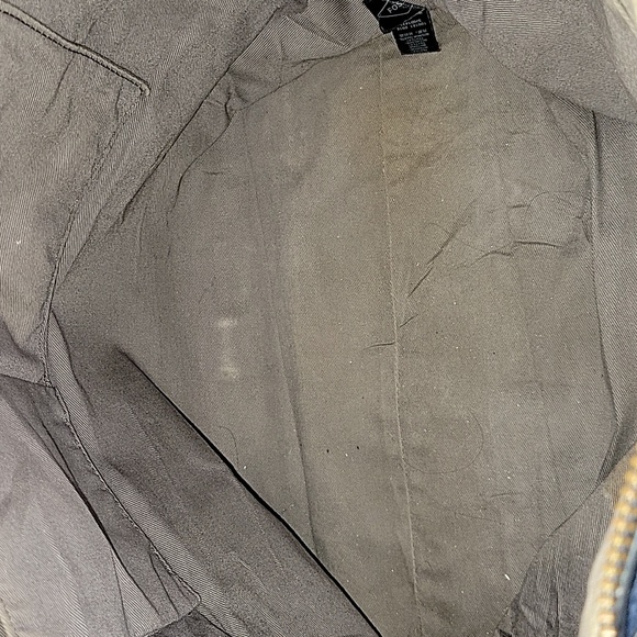 Fossil Blue Leather Tote Shoulder Bag Handbag Purse - Picture 9 of 14